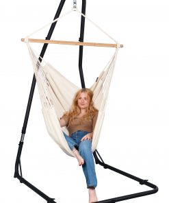 Hanging Chair Stand-Black-Galvanized