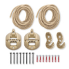 La Siesta CasaMount Wall, Ceiling & Beam Suspension Set for Hammocks & Hammock Chairs (2 Points)