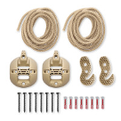 La Siesta CasaMount Wall, Ceiling & Beam Suspension Set for Hammocks & Hammock Chairs (2 Points)