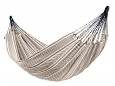 La Siesta Flora Zebra - Organic Cotton Double Size Classic Hammock