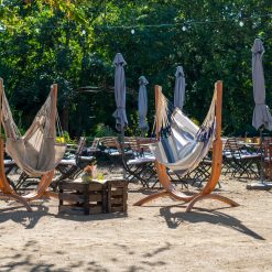 La Siesta Udine Eucalyptus - FSC™ certified Stand for Comfort Size Hammock Chairs - Image 4